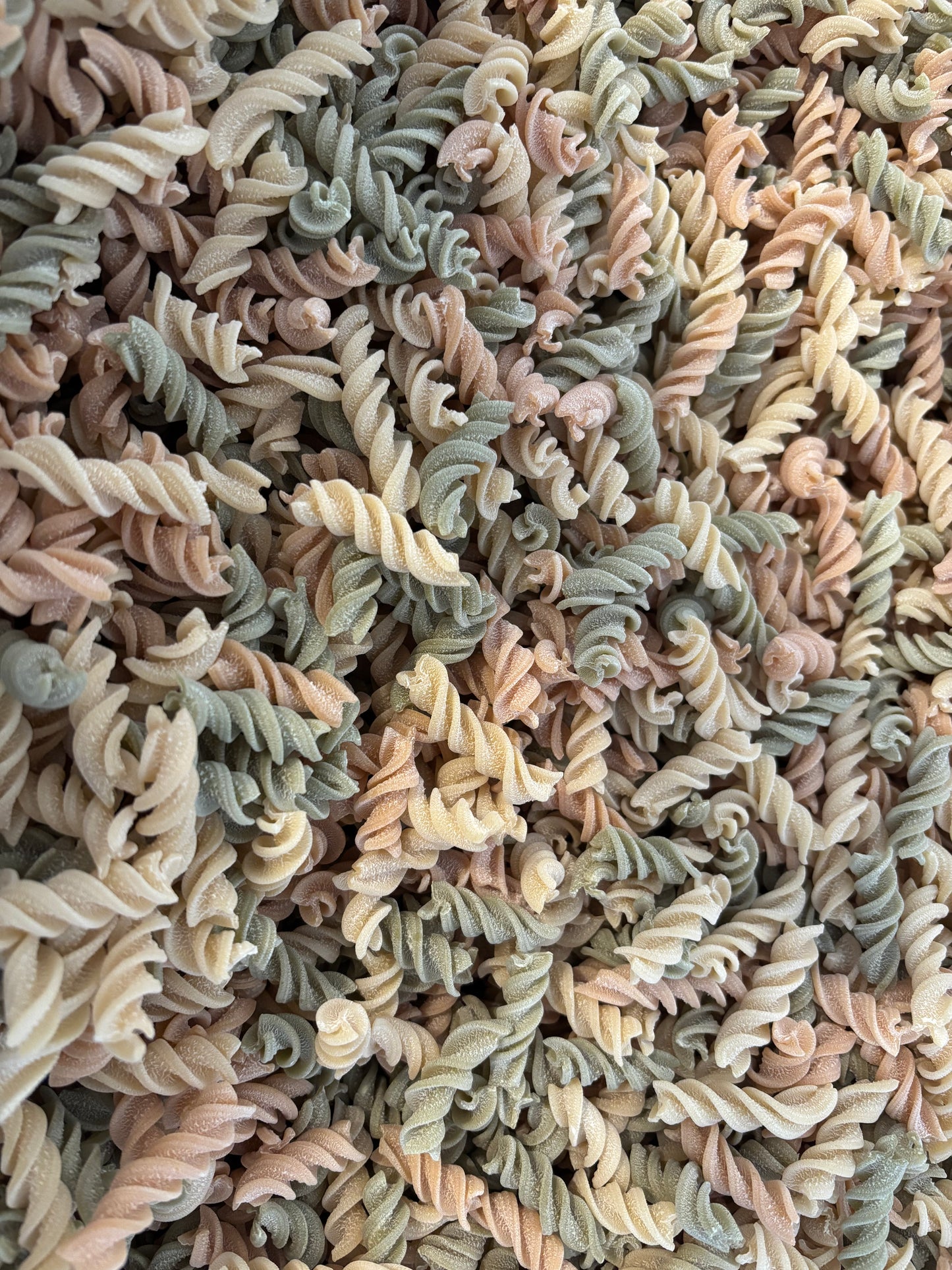 Tri-Colored Pasta